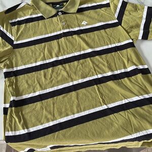 Lifted Research Group Striped Polo Sz. XL